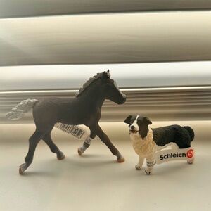 Schleich Black and White Animal Playset
